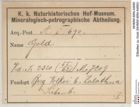 Etiketten zu Gold (NHMW-MIN-Ai690)